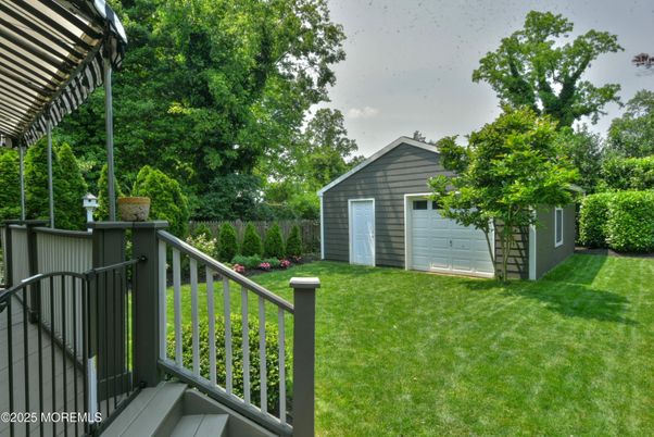 Backyard, Detached Garage, Exterior