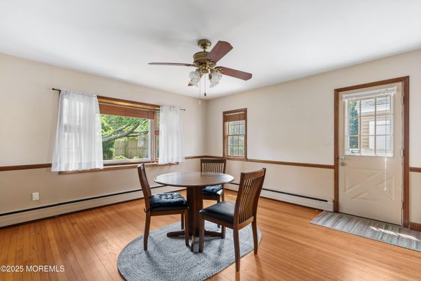 Dining room, Interior, Wood Texture Flooring