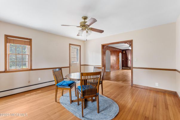 Dining room, Interior, Wood Texture Flooring