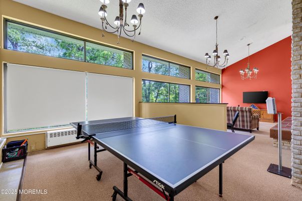 Chandelier, Game Room, Interior