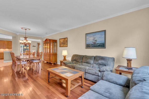 Chandelier, Dining room, Interior, Living room, Wood Texture Flooring