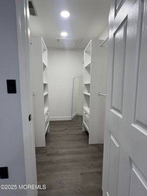 Interior, Recessed Lighting, Walk-in Closets, Wood Texture Flooring