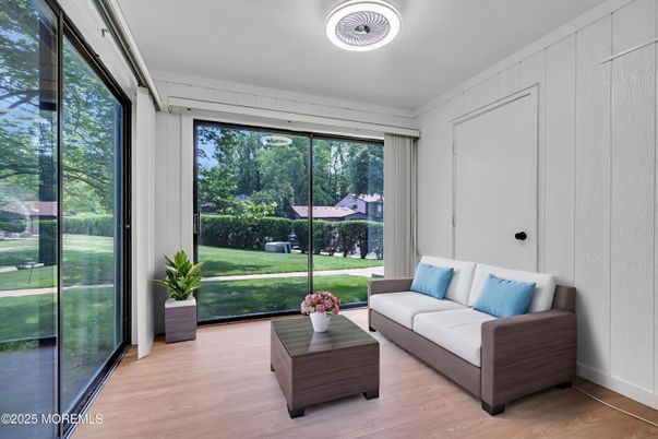 Interior, Sun Room, Wood Texture Flooring