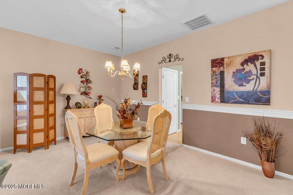 Chandelier, Dining room, Interior