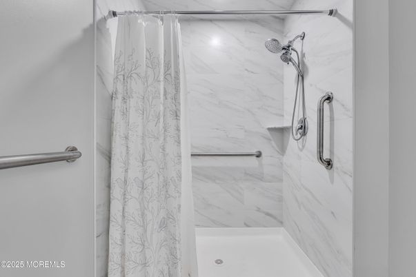 Bathroom, Interior, Marble Walls