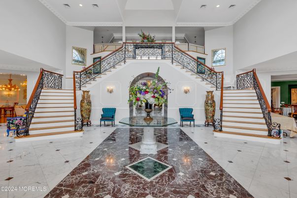 Interior, Marble, Recessed Lighting