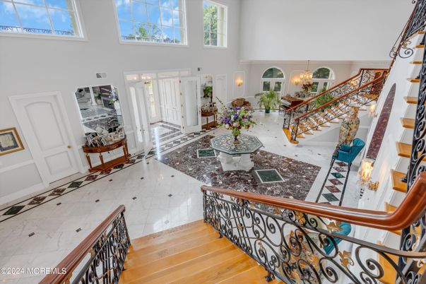 Chandelier, Interior, Living room, Marble, Wood Texture Flooring