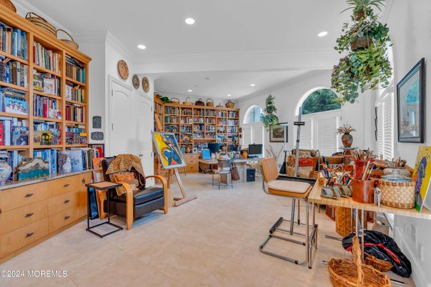 Home Office, Interior, Recessed Lighting
