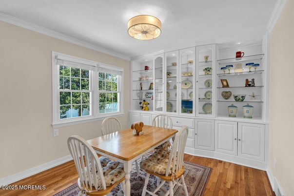 Dining room, Interior, Wood Texture Flooring