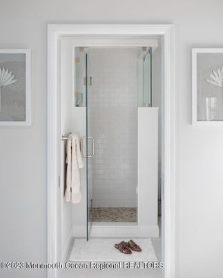 Bathroom, Glass Shower, Interior