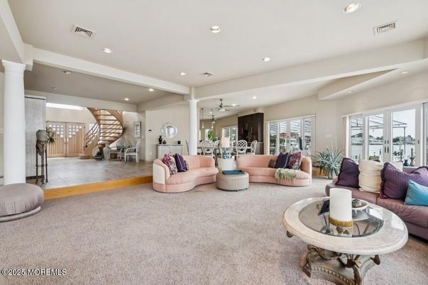 Dining room, Interior, Living room, Recessed Lighting