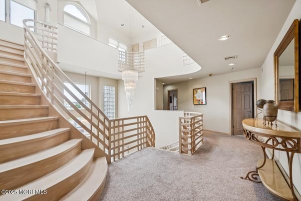 Chandelier, Interior, Recessed Lighting