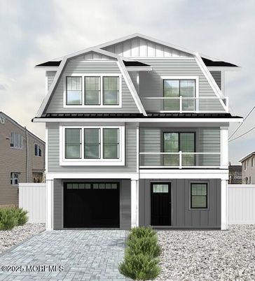 Attached, Exterior, Facade, Farmhouse