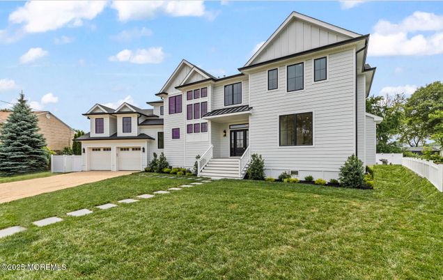 Attached, Backyard, Exterior, Facade, Farmhouse