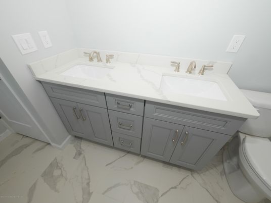 Bathroom, Dual Sink Vanities, Interior, Marble