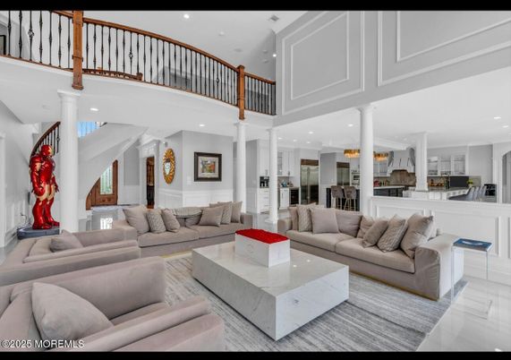 Interior, Kitchen, Living room, Recessed Lighting