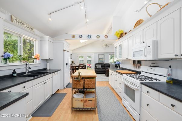 Interior, Kitchen, Living room, Wood Texture Flooring