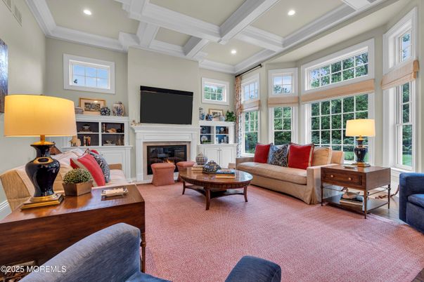 Fireplace, Interior, Living room, Recessed Lighting