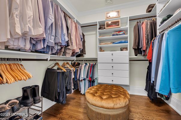 Interior, Walk-in Closets, Wood Texture Flooring