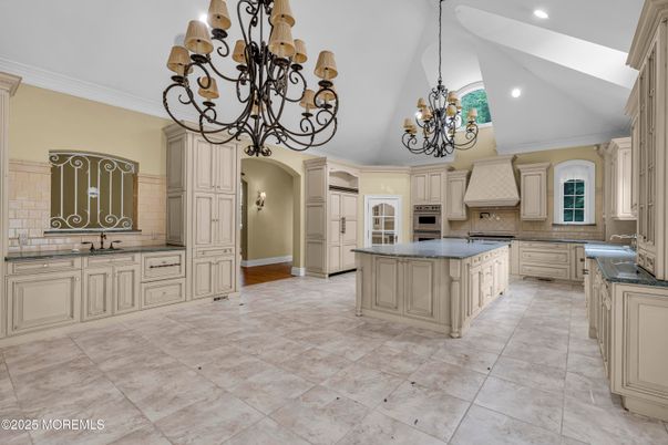Chandelier, Interior, Kitchen, Recessed Lighting
