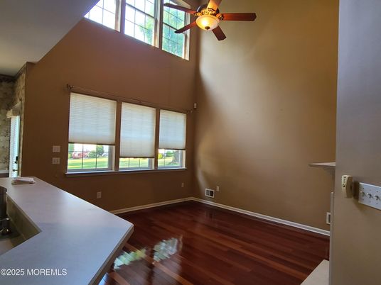 Empty room, Interior, Wood Texture Flooring