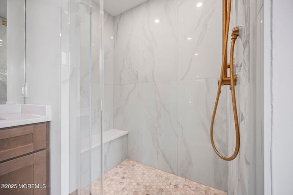 Bathroom, Interior, Marble Walls