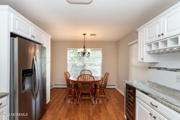 Chandelier, Dining room, Interior, Kitchen, Wood Texture Flooring