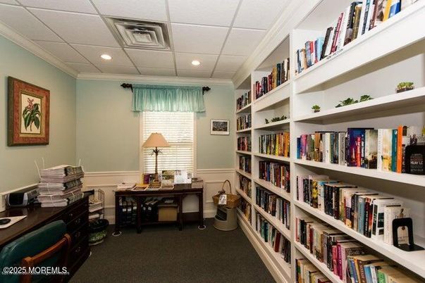 Home Office, Interior, Recessed Lighting