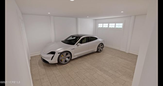 Garage, Interior, Recessed Lighting