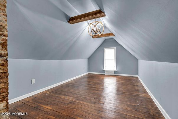 Empty room, Interior, Wooden Beams, Wood Texture Flooring