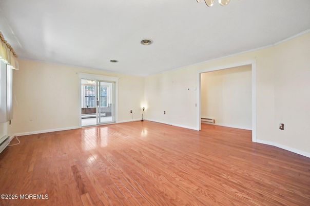 Empty room, Interior, Wood Texture Flooring