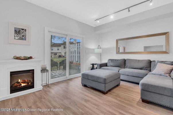 Fireplace, Interior, Living room, Wood Texture Flooring
