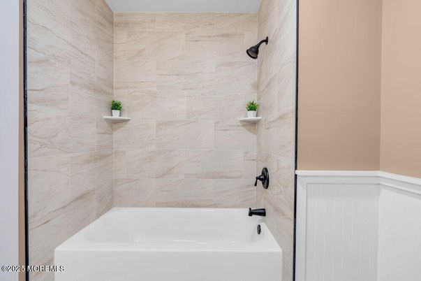 Bathroom, Interior, Marble Walls