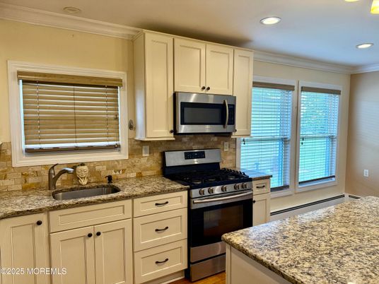 Interior, Kitchen, Recessed Lighting, Stainless Steel Appliances