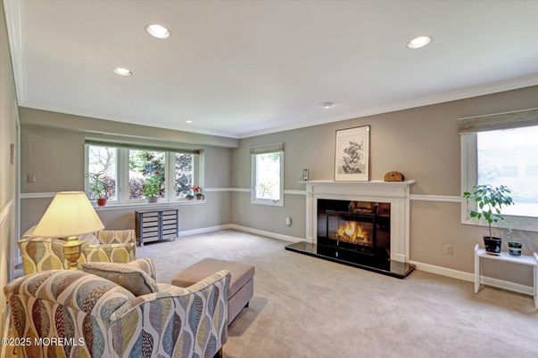 Fireplace, Interior, Living room, Recessed Lighting