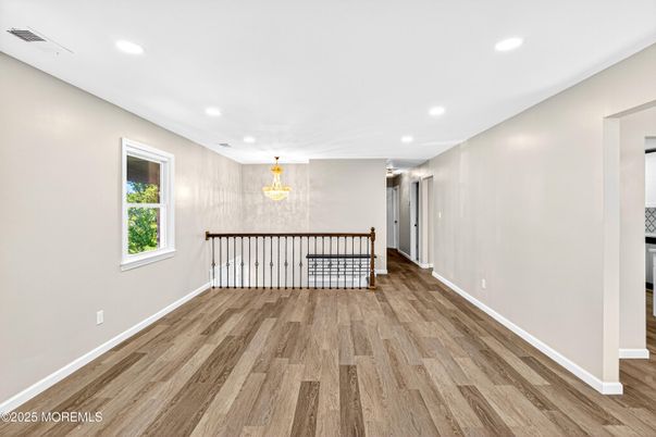 Interior, Pendant Lights, Recessed Lighting, Wood Texture Flooring