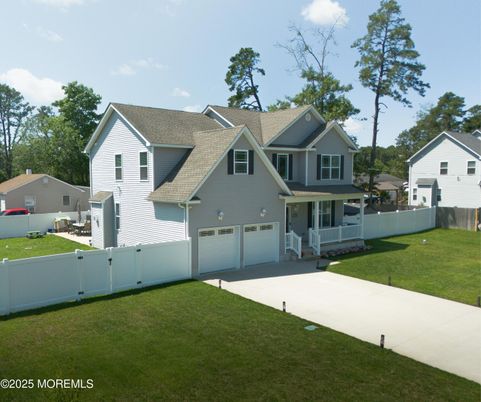 Attached, Backyard, Exterior, Facade, Farmhouse