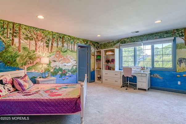 Bedroom, Home Office, Interior, Recessed Lighting