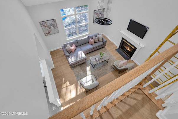 Fireplace, Interior, Living room, Wood Texture Flooring