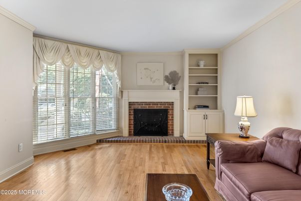 Fireplace, Interior, Wood Texture Flooring