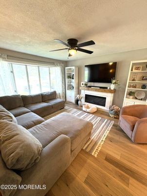 Fireplace, Interior, Living room, Wood Texture Flooring