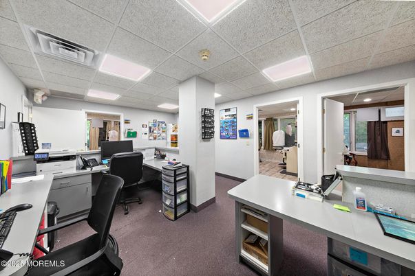Home Office, Interior, Recessed Lighting