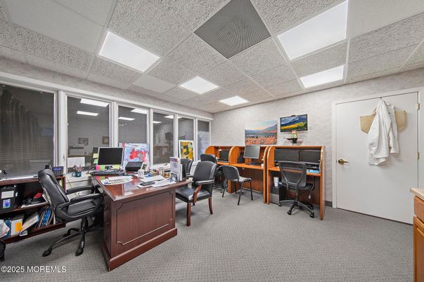 Home Office, Interior, Recessed Lighting