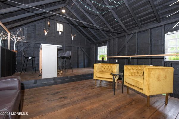 Interior, Pendant Lights, Wood Texture Flooring, Wooden Walls