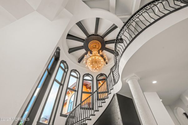 Chandelier, Interior, Recessed Lighting