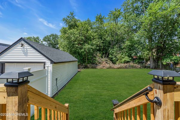 Backyard, Detached Garage, Exterior