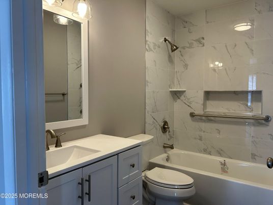 Bathroom, Interior, Marble Walls