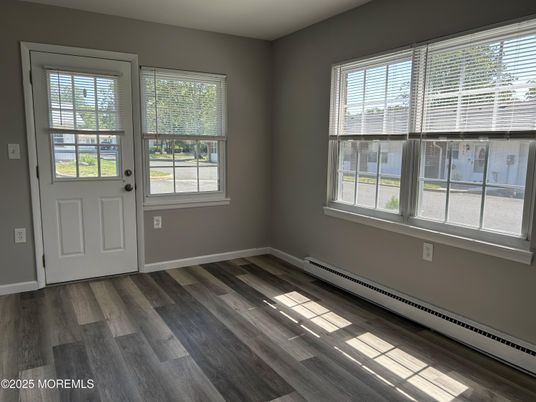 Empty room, Interior, Wood Texture Flooring
