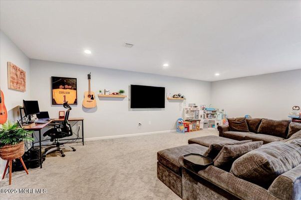 Home Office, Interior, Recessed Lighting