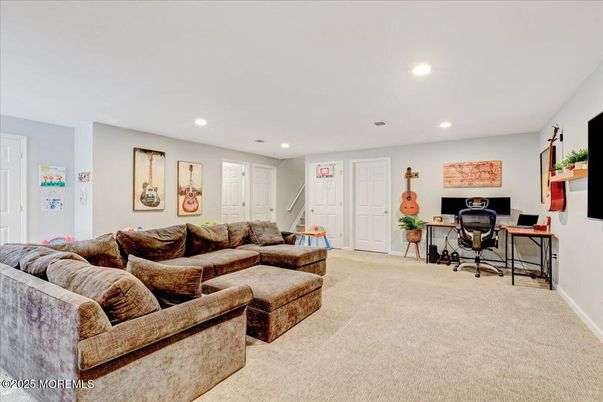 Home Office, Interior, Living room, Recessed Lighting